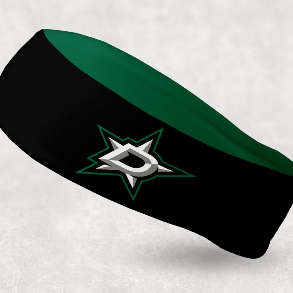 2 Pack - NEW - Reversible Dallas Stars Headband